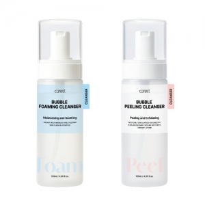 [인스타] 큐어레스트 버블 포밍 클렌저 + 각질 순삭 버블 필링 클렌저