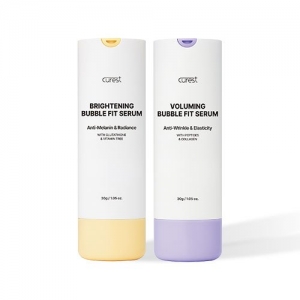 [인스타] 큐어레스트 미백 버블 핏 세럼 & 탄력 버블 핏 세럼