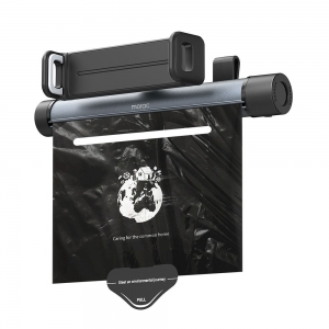 모락 스크롤 차량용 헤드레스트 거치대 쓰레기통 1개