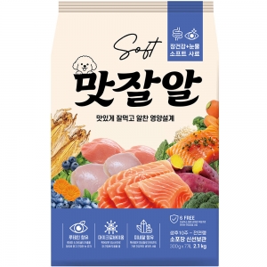 맛잘알 전연령 강아지 소프트사료 눈물