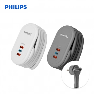 필립스 고용량 파워 트래블 1구 USB 1.5M 멀티탭