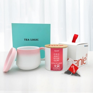 에빠니 클래식 유기농 허브차 로즈글로리 + 베리 머그컵 선물세트