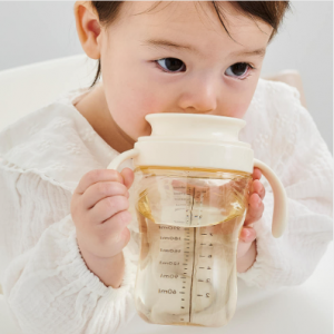 아띠래빗 360도 흘림방지 자기주도컵