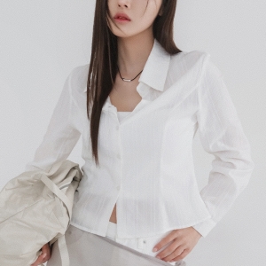 [인스타] 에이안 링클 슬림핏 셔츠