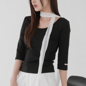 데이직 U넥 7부 티셔츠